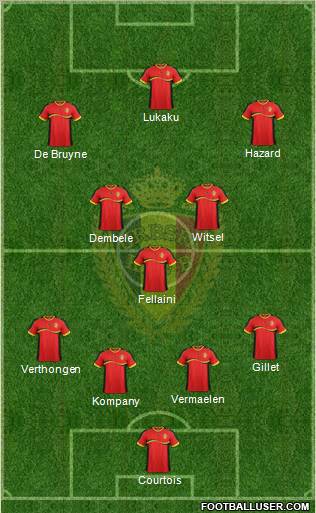 Belgium Formation 2013