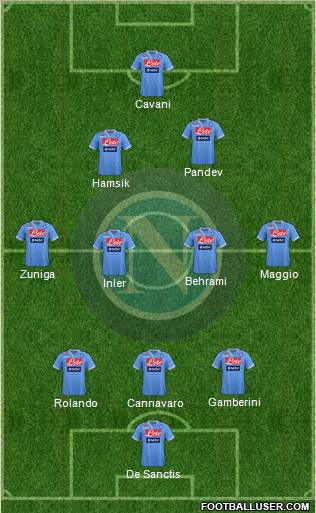 Napoli Formation 2013