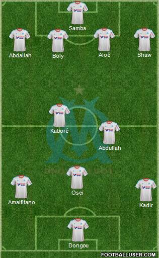Olympique de Marseille Formation 2013