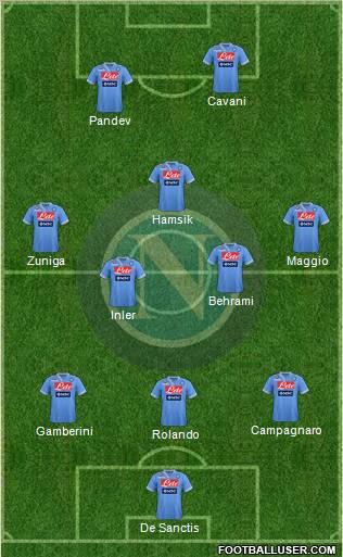 Napoli Formation 2013