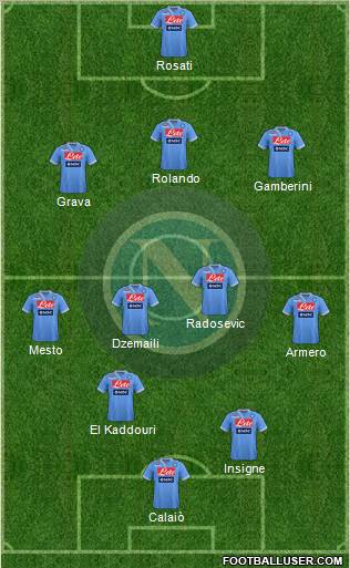 Napoli Formation 2013