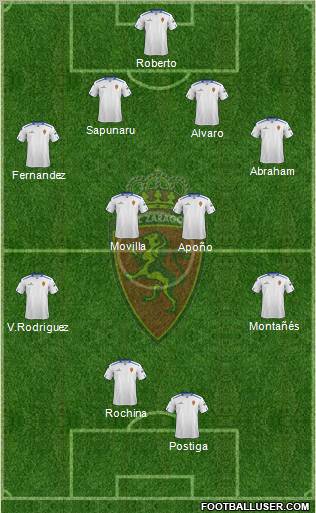 R. Zaragoza S.A.D. Formation 2013