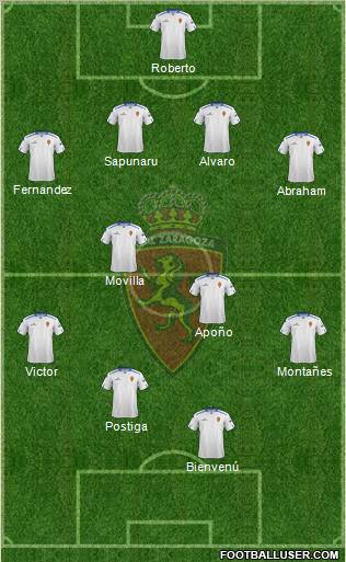R. Zaragoza S.A.D. Formation 2013