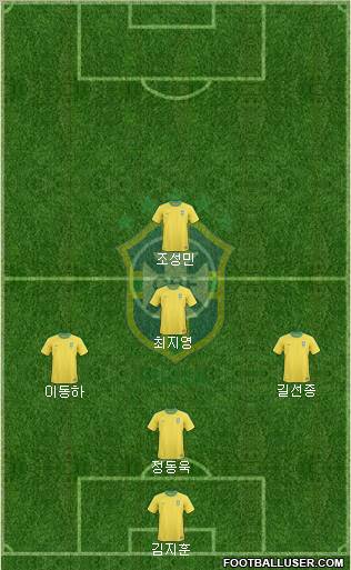 Brazil Formation 2013