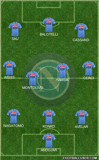 Napoli Formation 2013