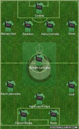 KSV Cercle Brugge Formation 2013