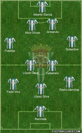 Córdoba C.F., S.A.D. Formation 2013