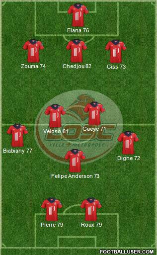 LOSC Lille Métropole Formation 2013