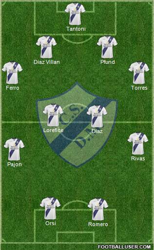 Deportivo Merlo Formation 2013