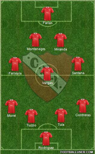 Independiente Formation 2013
