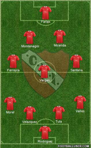 Independiente Formation 2013