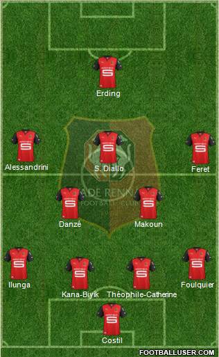 Stade Rennais Football Club Formation 2013