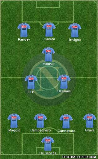 Napoli Formation 2013