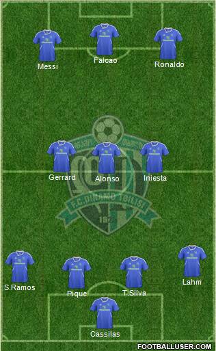 Dinamo Tbilisi Formation 2013