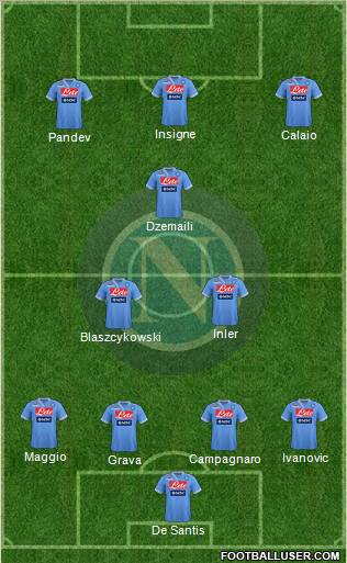 Napoli Formation 2013