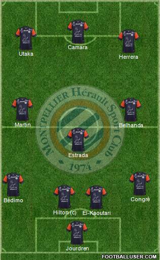 Montpellier Hérault Sport Club Formation 2013