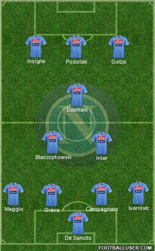 Napoli Formation 2013