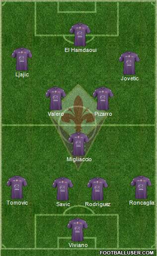 Fiorentina Formation 2013