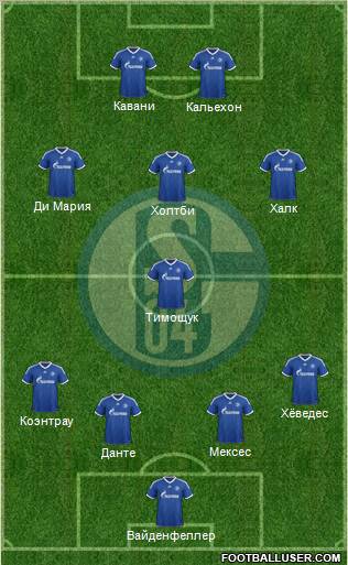 FC Schalke 04 Formation 2013