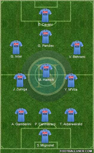 Napoli Formation 2013