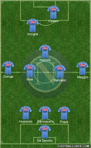 Napoli Formation 2013