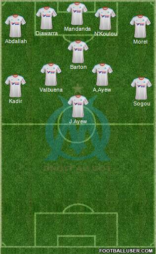 Olympique de Marseille Formation 2013