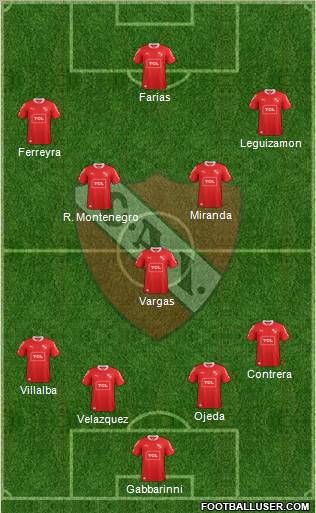 Independiente Formation 2013