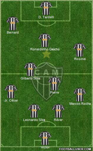 C Atlético Mineiro Formation 2013