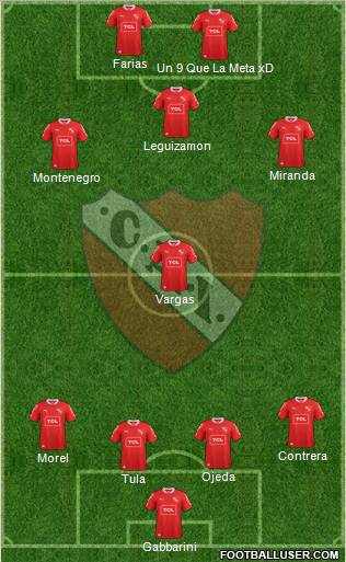 Independiente Formation 2013