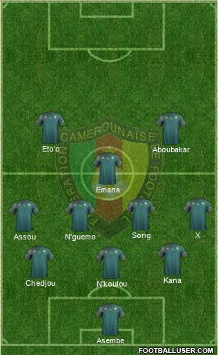 Cameroon Formation 2013