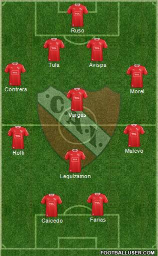 Independiente Formation 2013