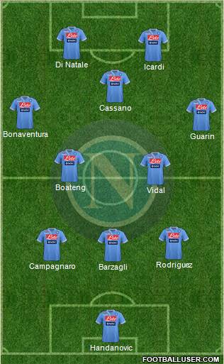 Napoli Formation 2013