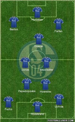 FC Schalke 04 Formation 2013