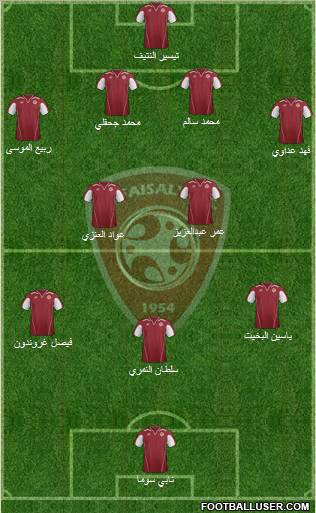 Al-Faysali (KSA) Formation 2013