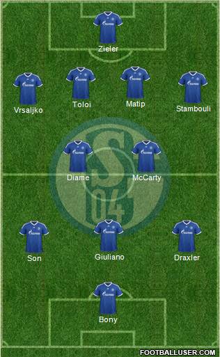 FC Schalke 04 Formation 2013