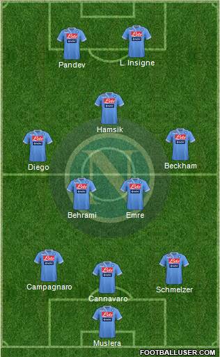 Napoli Formation 2013