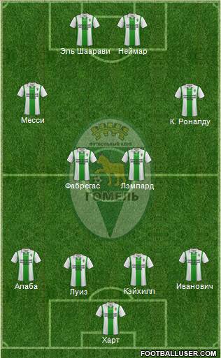 FC Gomel Formation 2013