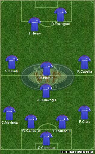 Vålerenga Fotball Formation 2013