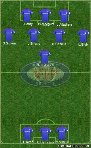 Vålerenga Fotball Formation 2013
