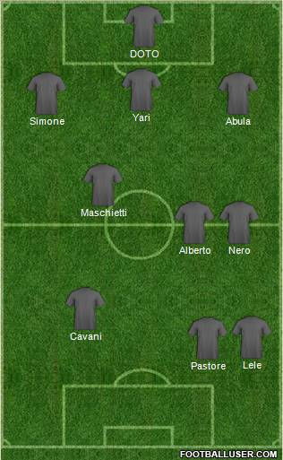 Newcastle United Formation 2013