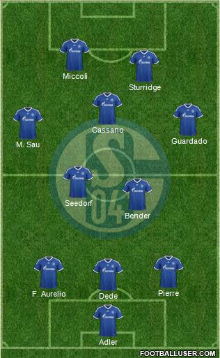 FC Schalke 04 Formation 2013