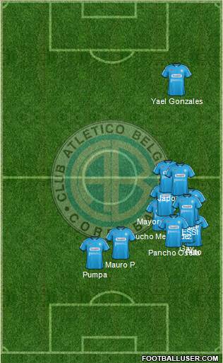 Belgrano de Córdoba Formation 2013