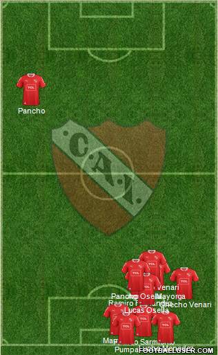 Independiente Formation 2013