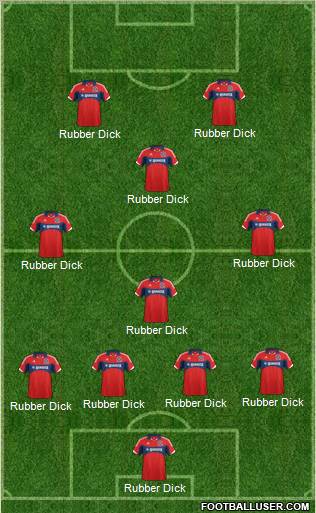 Chicago Fire football formation