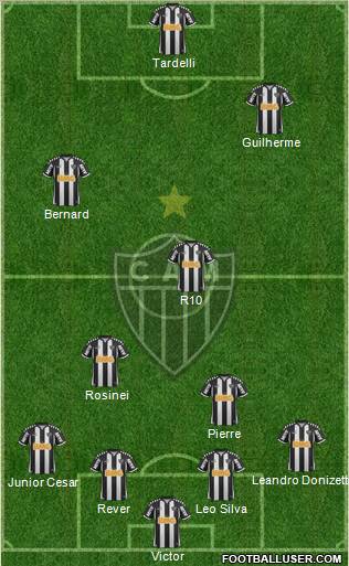 C Atlético Mineiro Formation 2013