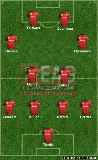 En Avant de Guingamp Formation 2013