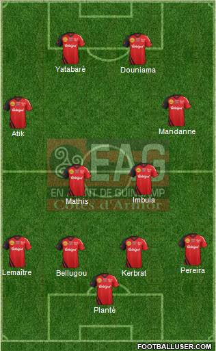 En Avant de Guingamp Formation 2013