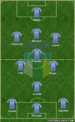 CD O'Higgins de Rancagua S.A.D.P. Formation 2013