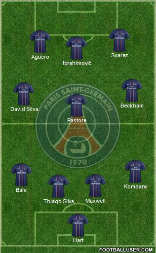 Paris Saint-Germain Formation 2013