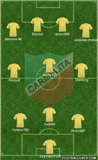 AD Carmelita Formation 2013